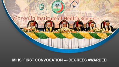 MIHS’ first convocation — degrees awarded