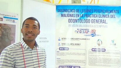 Un odontólogo panameño gana el concurso de pósters de FOCAP