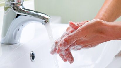 Händewaschen als Präventivmaßnahme