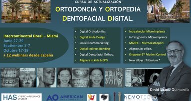 Curso de actualización en ortodoncia y ortopedia dentofacial digital en Miami