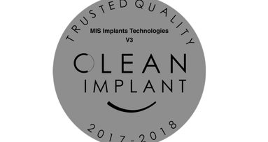 Certyfikat CleanImplant dla implantu V3 MIS Implants Technologies