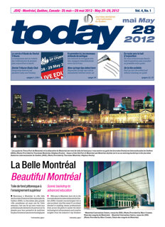 today JDIQ Montréal, May 28, 2012