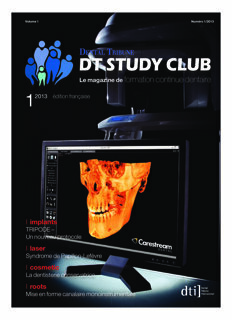 DT Study Club France No. 1, 2013