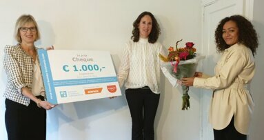 Jenay de Clercq wint NVvK-Elmex scriptieprijs