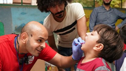 UK dentist assists displaced refugees in Lebanon