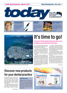 today Pacific Dental Conference Vancouver March 10, 2011