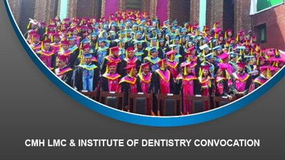CMH LMC & Institute of Dentistry Convocation