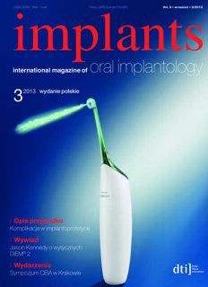 implants Poland No. 3, 2013
