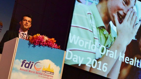 世界牙科联盟在曼谷启动2016年世界口腔健康日宣传活动