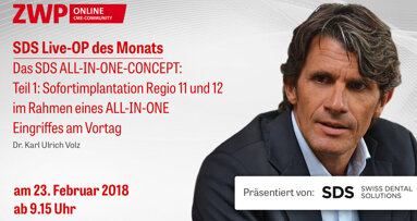 Live-OP „Das SDS ALL-IN-ONE-CONCEPT – Teil 1“