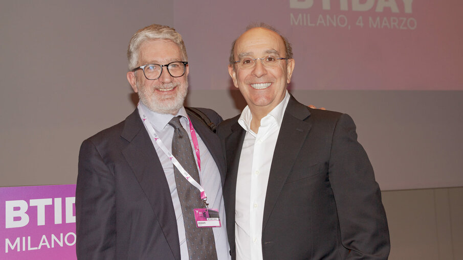 Da sinistra: il dott. Marco Mozzati e il dott. Eduardo Anitua