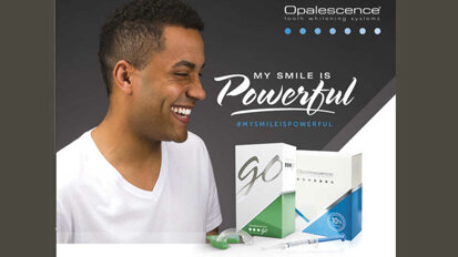 My smile is powerful!  : La campagne inedite d'Opalescence ( Ultradent )