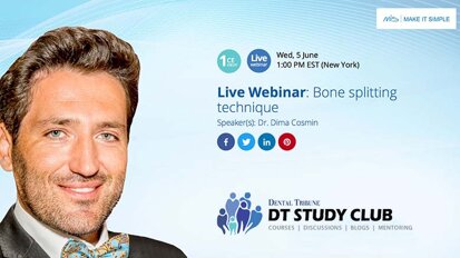 Free webinar to focus on bone splitting
