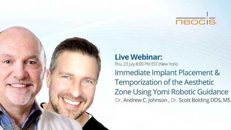 Live Webinar: Immediate implant placement and temporization