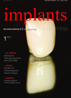 implants C.E. No. 1, 2013
