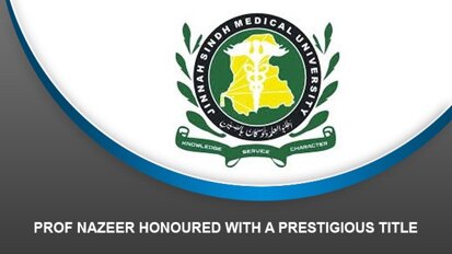 Prof Nazeer honoured with a prestigious title