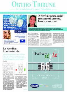 Ortho Tribune Italy No. 1, 2016