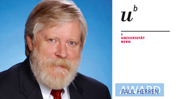 Prof. Dr. Rolf Gordon Behrents erhält den Paul Herren Award