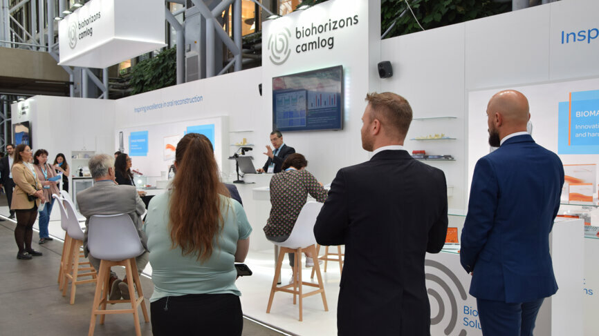 At the BioHorizons Camlog booth (#E.20), attendees can participate in an exciting skills and knowledge challenge.