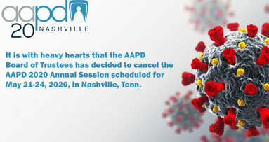 AAPD 2020 Annual Session canceled