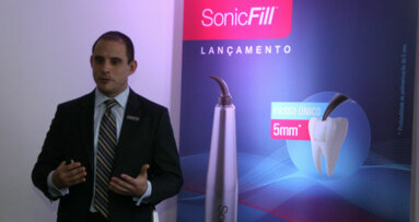 Gerente de produto da Kerr internacional lança SonicFill em São Paulo