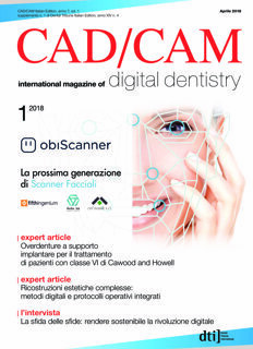 CAD/CAM Italy No. 1, 2018