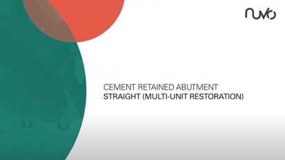 ConicalFIT Cement Retained Abutment Straight