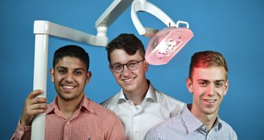 Young scientists develop improved dental operating light
