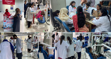 1500 patients examined at five-day freed oral health camp