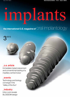 implants C.E. No. 3, 2013