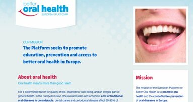 Initiative für bessere Mundgesundheit in Europa