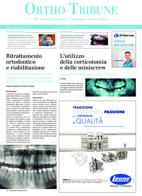 Ortho Tribune Italy No. 1, 2017