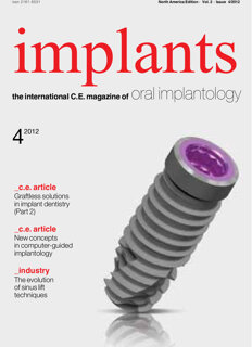 implants C.E. No. 4, 2012