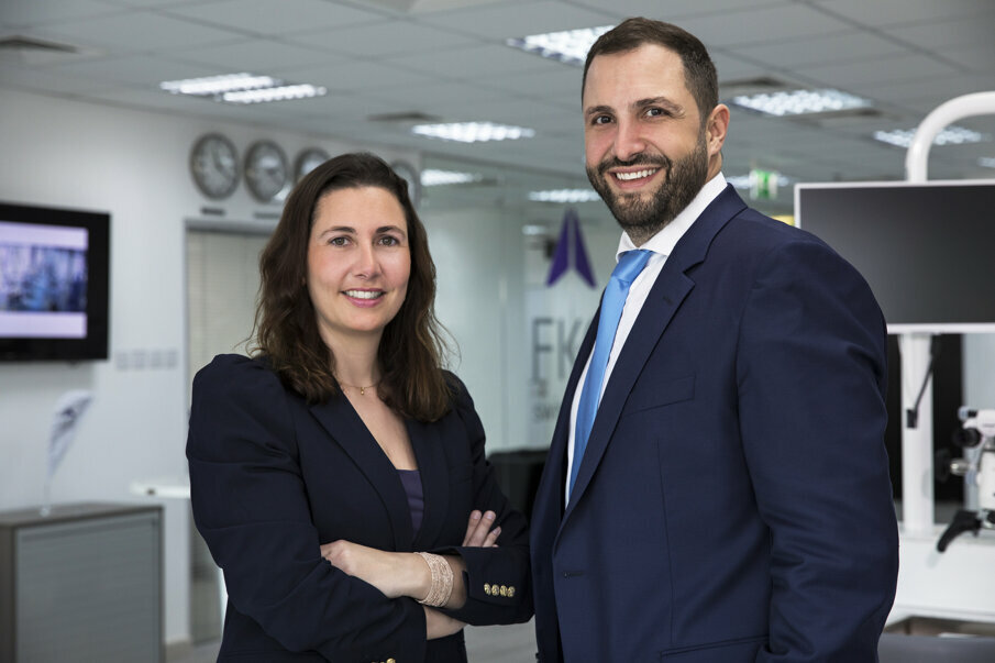 Olivia MULHAUSER (Office Manager & Sales Assistant – IMEA) and Alexandre MULHAUSER (Middle East, Africa and India Director)