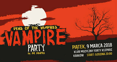 „Vampire Party” – impreza firmy FM Dental podczas targów Krakdent®