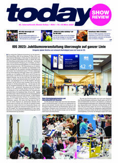 today at IDS Show Review 2023 Germany