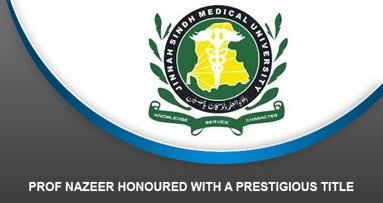 Prof Nazeer honoured with a prestigious title