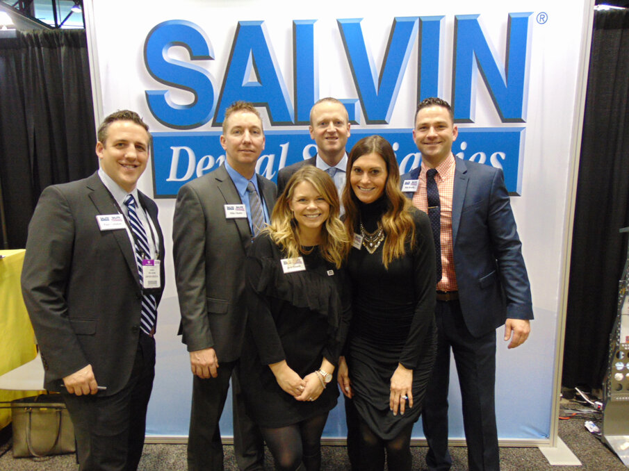 The gang at Salvin Dental Specialties. (Photo: Fred Michmershuizen/Dental Tribune America)