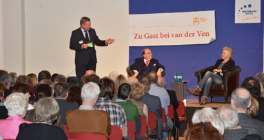 Denis Scheck und Frank Schätzing zu Gast bei van der Ven