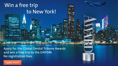 Osvojite besplatno putovanje u New York i pridružite nam se na dodjeli priznanja Global Dental Tribune