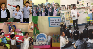 “MY SMILE” - tooth brushing programme for school children in Dubai, UAE