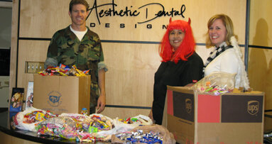 Dentists collect Halloween candy in trick-or-treat buyback