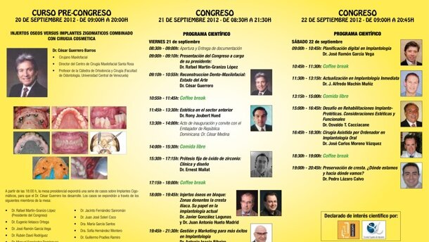 I Congreso Internacional de Implantología y Prótesis (Autores de Ripano)
