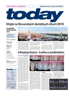 today Slovak Dental Days Bratislava 2015
