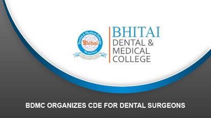 BDMC organizes CDE for Dental Surgeons