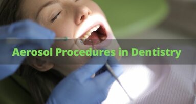 Little risk from dental aerosol procedures: 10 minutes gap is enough between two procedures