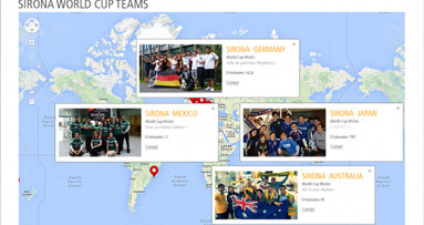 Sirona célèbre pleine fièvre de la Coupe du Monde : une carte interactive représente la diversité des équipes Sirona