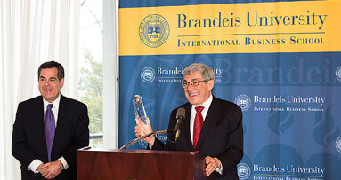 Brandeis International Business School honors Stanley Bergman