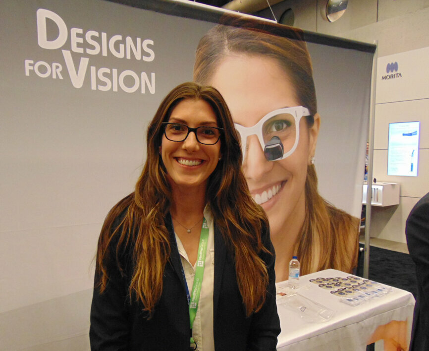 Sarah Shine of Designs for Vision. (Photo: Fred Michmershuizen/Dental Tribune America)