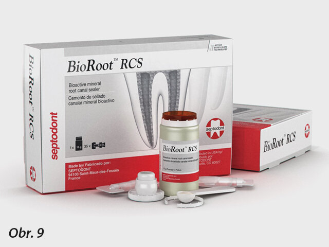BioRoot je bioaktivní endodontický sealer, který remineralizuje, deponuje hydroxyapatit a regeneruje živou tkáň